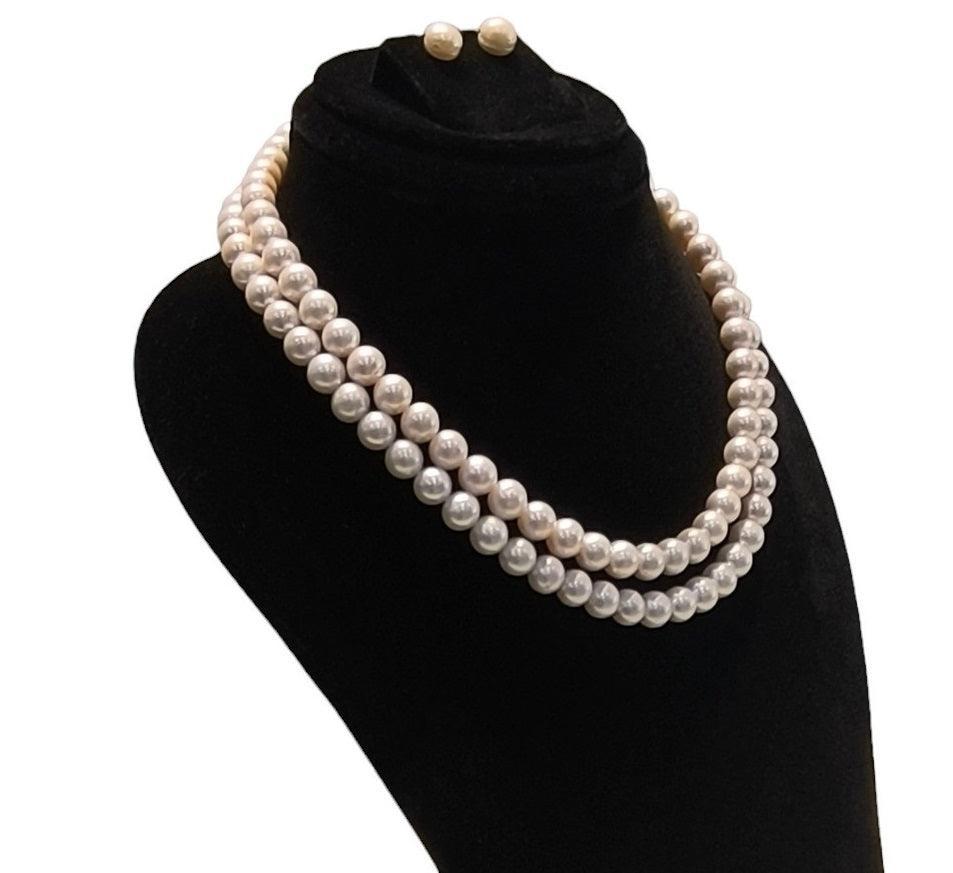 White Pearl Multi-Strand for Girls - Ghanshyamdas Jewellers