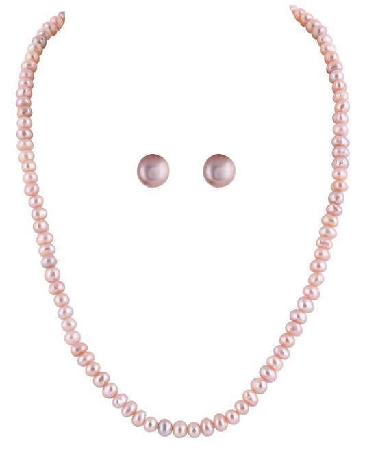 Natural Fresh Water Pearls Set Set For Women n Girls - Ghanshyamdas Jewellers