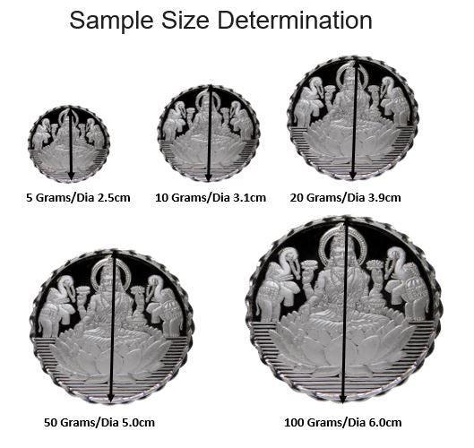 Silver Coin 24KT Purity Round Shape Front side Banyan Tree - Backside Maple Leaf - Ghanshyamdas Jewellers