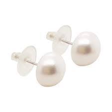 Semi white fresh water pearls - Ghanshyamdas Jewellers